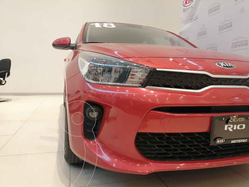 Foto Kia Rio Hatchback LX usado (2018) color Rojo precio $209,900
