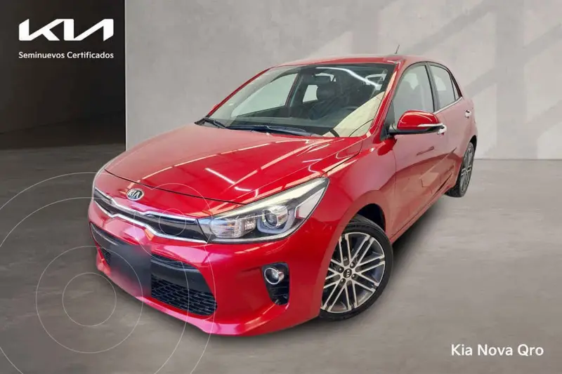 Foto Kia Rio Hatchback EX Pack Aut usado (2019) color Rojo financiado en mensualidades(enganche $65,945 mensualidades desde $5,661)