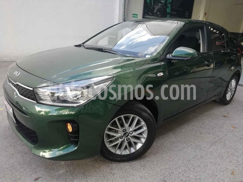Kia Rio Hatchback LX Aut usado (2018) color Verde precio $195,000