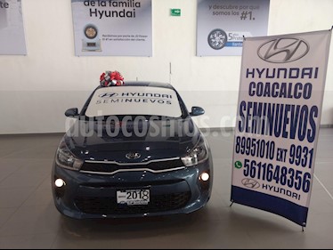 Foto venta Auto usado Kia Rio Sedan LX (2018) color Azul precio $210,000