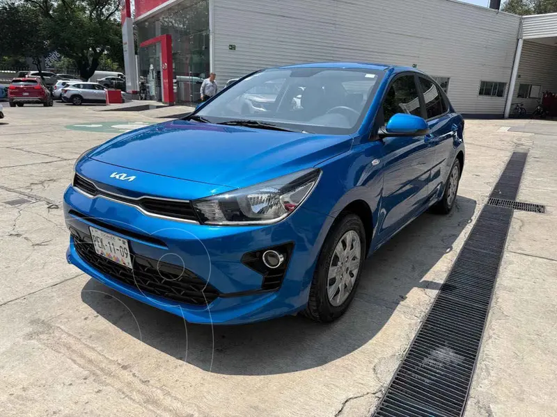 Foto Kia Rio Sedan L usado (2022) color Azul precio $259,000