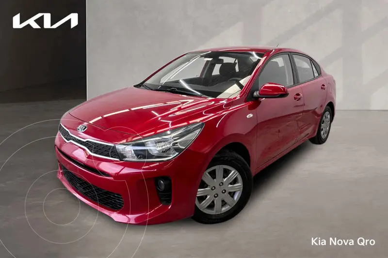 Foto Kia Rio Sedan L Aut usado (2020) color Rojo financiado en mensualidades(enganche $59,678 mensualidades desde $5,123)