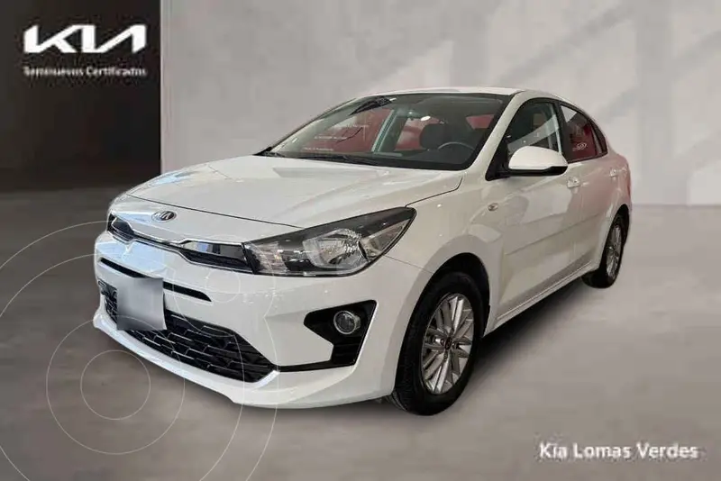 Foto Kia Rio Sedan LX usado (2021) color Blanco financiado en mensualidades(enganche $67,188 mensualidades desde $5,968)