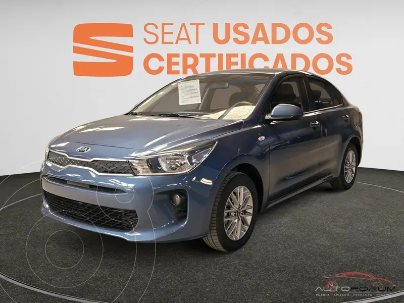 Foto Kia Rio Sedan LX usado (2020) color Azul financiado en mensualidades(enganche $71,095 mensualidades desde $6,228)