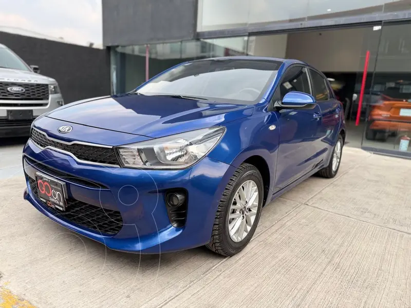 Foto Kia Rio Sedan LX usado (2018) color Azul precio $200,000