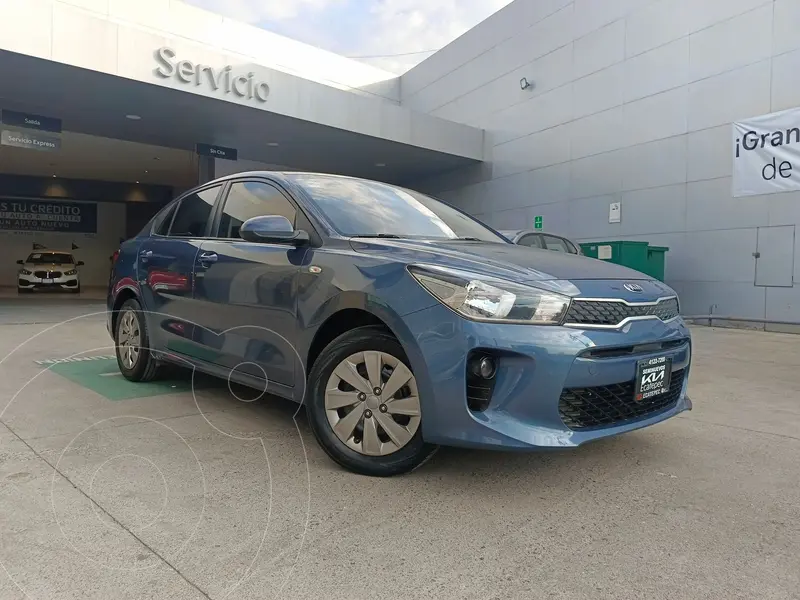 Foto Kia Rio Sedan L Aut usado (2020) color Azul precio $225,000