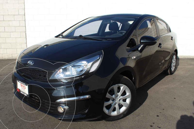 Kia Rio Sedán LX usado (2017) color Negro precio $179,000