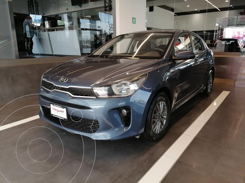 Foto Kia Rio Sedan LX usado (2020) color Azul financiado en mensualidades(enganche $154,300 mensualidades desde $3,118)