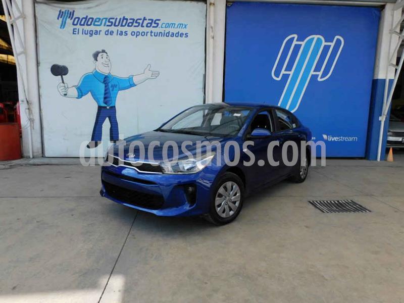 Kia Rio Sedan L usado (2020) color Azul precio $167,000