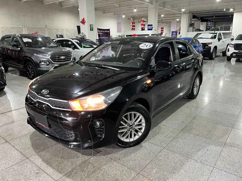 Foto Kia Rio Sedan LX Aut usado (2020) color Negro financiado en mensualidades(enganche $58,560 mensualidades desde $4,480)