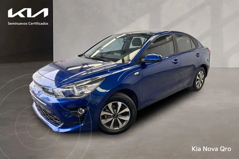 Foto Kia Rio Sedan LX Aut usado (2023) color Azul precio $300,000
