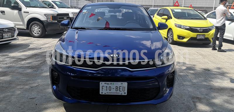 Kia Rio Sedan LX usado (2020) color Azul precio $215,000