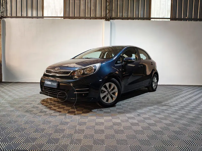 Foto KIA Rio EX 5P usado (2016) color Azul Profundo precio $15.500.000