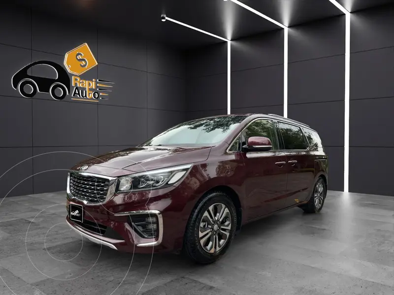 Foto Kia Sedona SXL usado (2019) color Rojo Metalizado financiado en mensualidades(enganche $130,647 mensualidades desde $9,348)