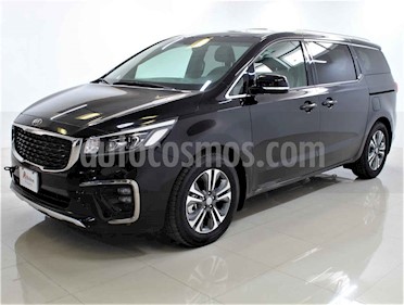 Kia Sedona 5 pts SXL 3.3L MPI, TA 6 Vel, A/C, Piel, VE, BA, usado (2019) color Negro precio $710,000