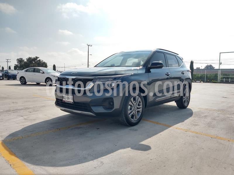 Kia Seltos EX PACK Aut usado (2020) color Gris precio $370,000