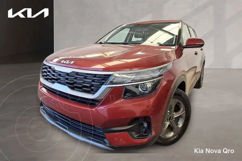 Foto Kia Seltos EX usado (2022) color Rojo precio $305,000