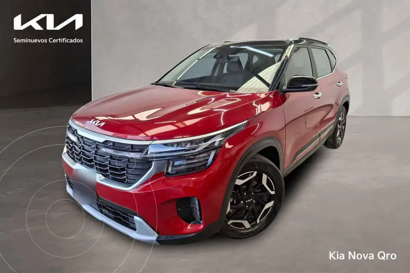 Foto Kia Seltos SXL usado (2024) color Rojo precio $463,000