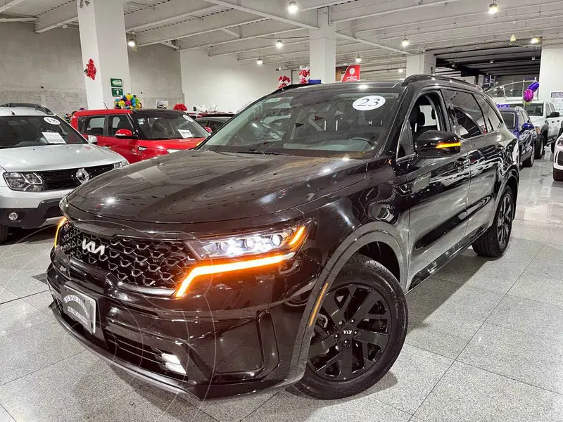 Foto Kia Sorento SXL usado (2023) color Negro financiado en mensualidades(enganche $218,000 mensualidades desde $16,677)