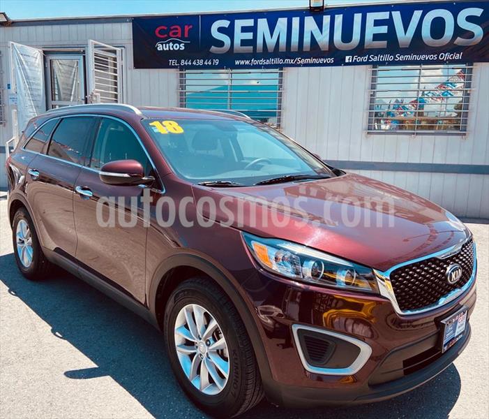 Kia Sorento 2.4L LX usado (2018) color Rojo precio $328,000