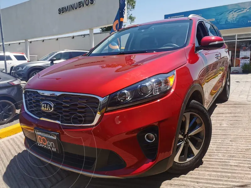 Foto Kia Sorento 3.3L EX usado (2019) color Rojo financiado en mensualidades(enganche $113,088 mensualidades desde $8,648)