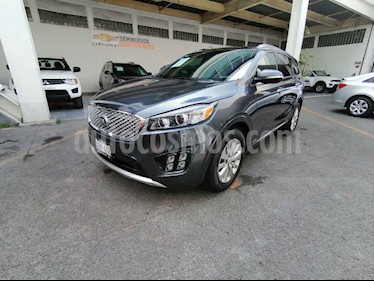 Kia Sorento 5 pts. SXL, V6, TA, A/AC, Piel, f. led, QCP, GPS, usado (2018) color Gris precio $429,000