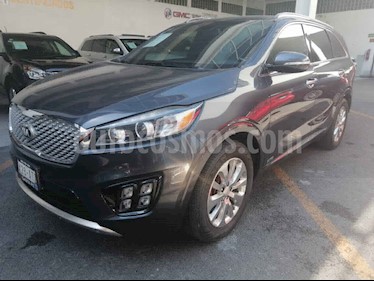foto Kia Sorento 5 pts. SXL, V6, TA, A/AC, Piel, f. led, QCP, GPS, usado (2018) color Gris precio $480,000