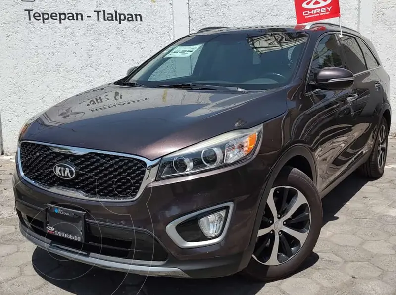 Foto Kia Sorento 3.3L EX 7 Pas usado (2016) color caf precio $309,900