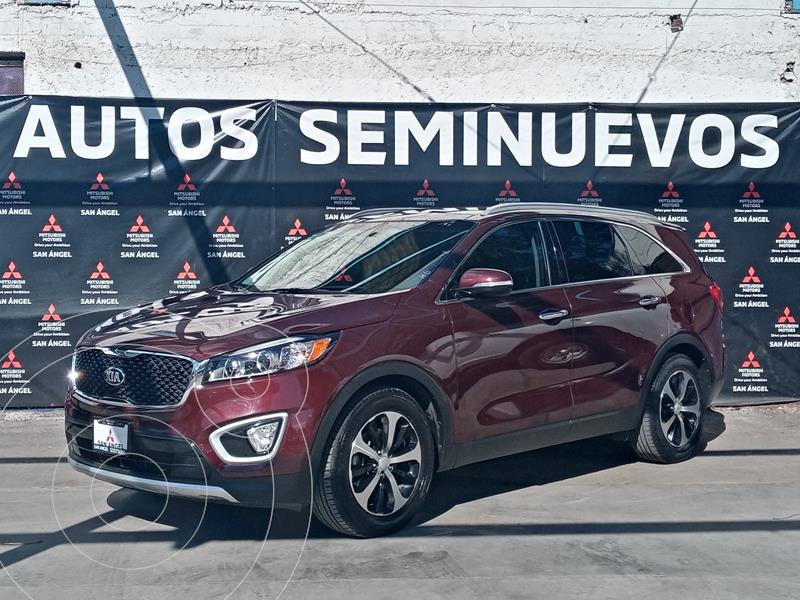 Foto Kia Sorento 2.4L EX Pack usado (2017) color Cereza Oscuro precio $375,000