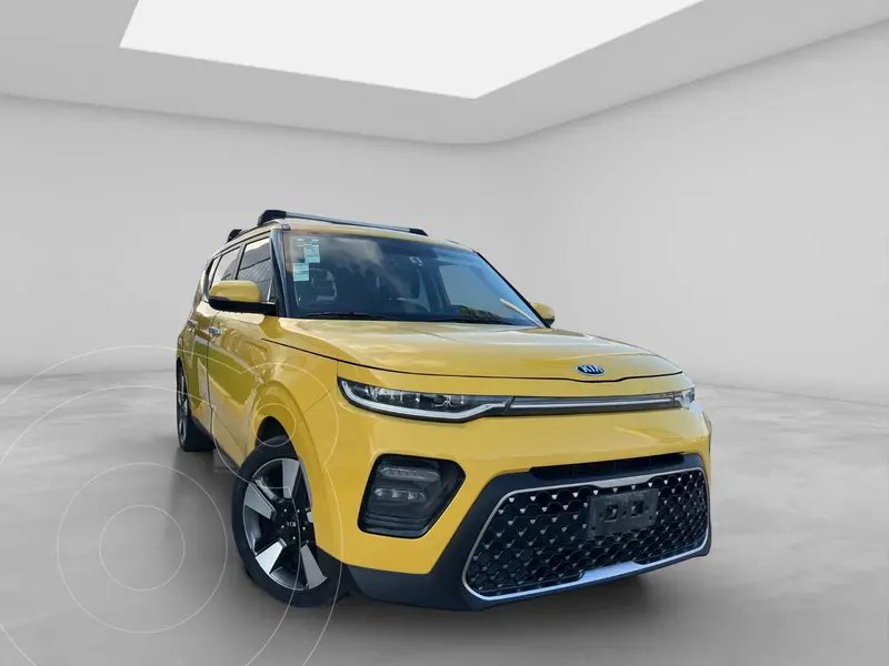 Foto Kia Soul EX Pack Aut usado (2020) color Amarillo precio $278,000
