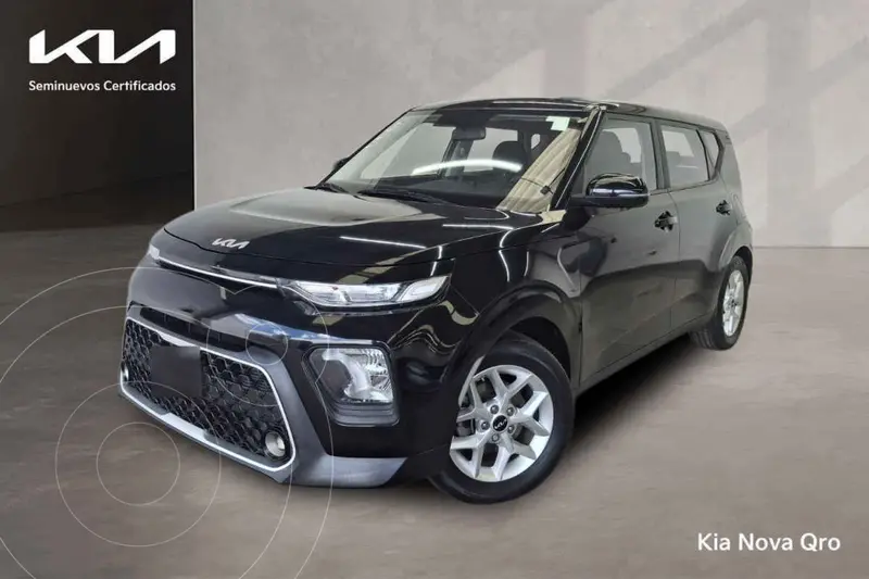 Foto Kia Soul LX usado (2022) color Negro financiado en mensualidades(enganche $72,212 mensualidades desde $6,199)