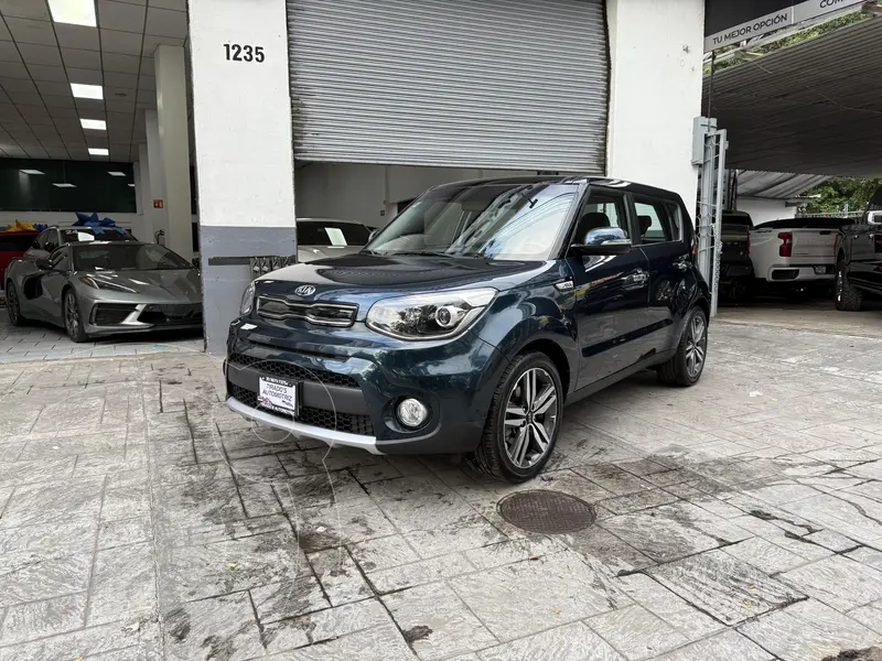 Foto Kia Soul EX Pack Aut usado (2019) color Azul financiado en mensualidades(enganche $60,000 mensualidades desde $8,594)