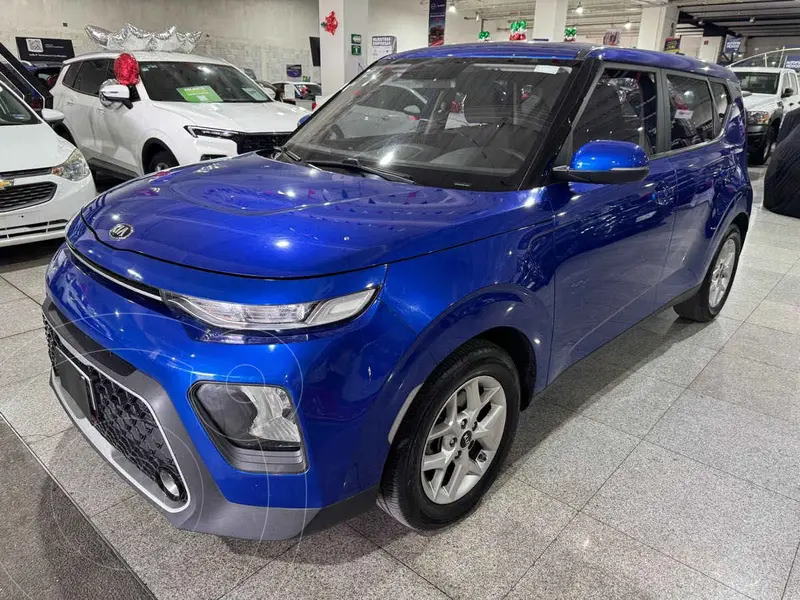 Foto Kia Soul LX Aut usado (2020) color Azul financiado en mensualidades(enganche $70,850 mensualidades desde $5,420)