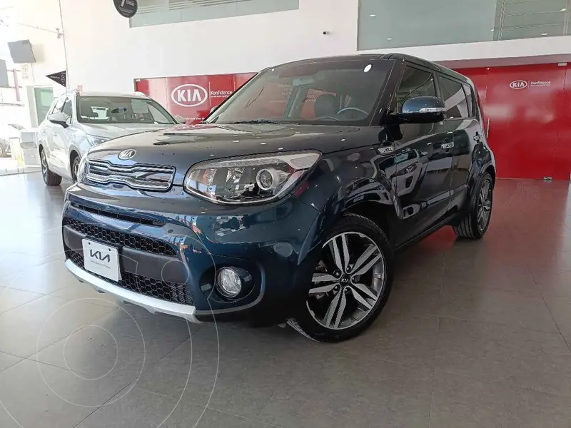 Foto Kia Soul EX Pack Aut Fifa Edition usado (2018) color Azul precio $280,000