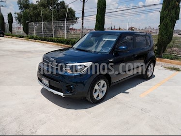Kia Soul LX Aut usado (2018) color Azul precio $225,000