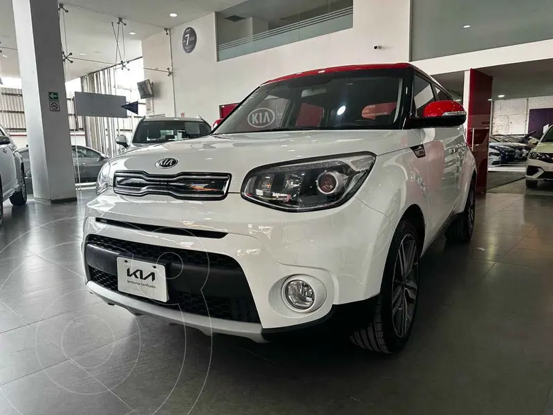 Foto Kia Soul EX Aut usado (2019) color Blanco precio $265,000