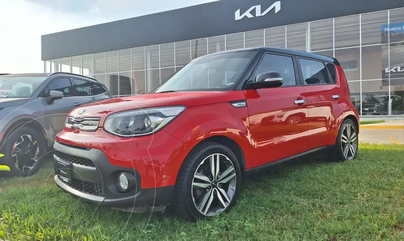 Foto Kia Soul EX Aut usado (2017) color Rojo financiado en mensualidades(enganche $49,500 mensualidades desde $6,021)