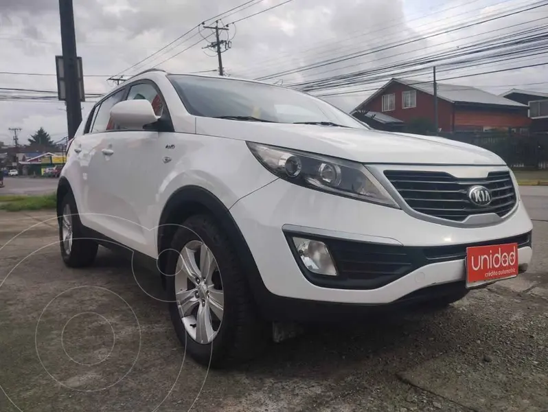 Foto Kia Sportage LX DSL 4x4 usado (2014) color Blanco precio $10.800.000