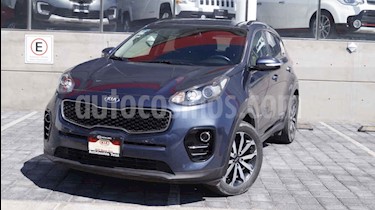 Foto venta Auto usado Kia Sportage EX Pack 2.0L Aut (2017) color Azul precio $329,000