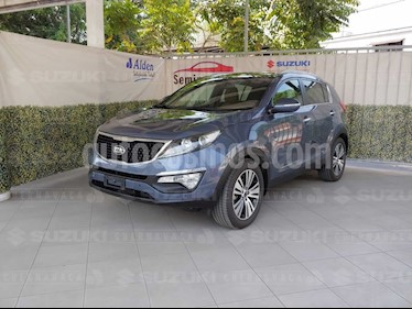 Foto venta Auto usado Kia Sportage EX Pack 2.0L Aut (2016) color Azul Intense precio $295,000