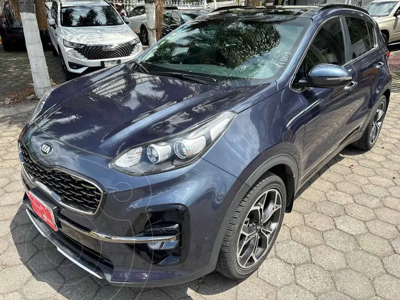 Foto Kia Sportage 2.4L EX Pack usado (2022) color Azul financiado en mensualidades(enganche $114,756 mensualidades desde $10,193)