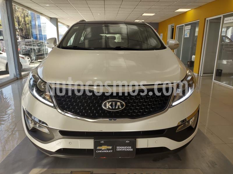Kia Sportage EX Pack 2.0L usado (2016) color Blanco precio $293,000