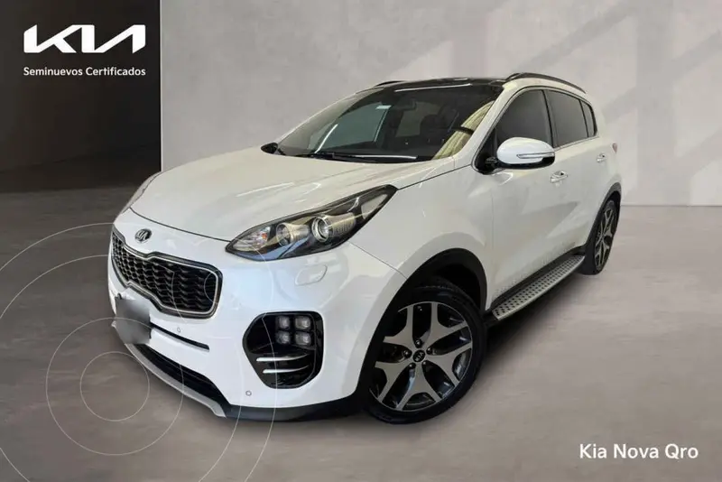 Foto Kia Sportage SXL 2.4L usado (2018) color Blanco financiado en mensualidades(enganche $79,025 mensualidades desde $6,784)