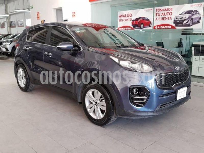 Kia Sportage EX 2.0L usado (2017) color Azul precio $290,000