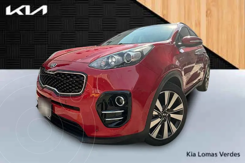 Foto Kia Sportage EX Pack 2.0L Aut usado (2018) color Rojo financiado en mensualidades(enganche $88,950 mensualidades desde $5,248)