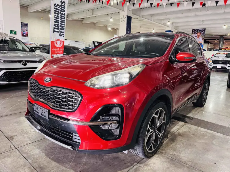 Foto Kia Sportage SXL AWD 2.4L usado (2021) color Rojo financiado en mensualidades(enganche $95,348 mensualidades desde $7,294)