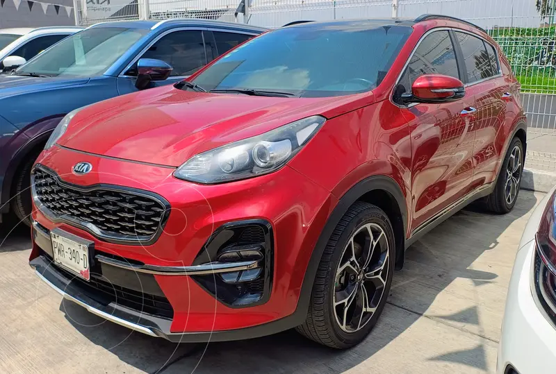 Foto Kia Sportage EX Pack 2.4L usado (2022) color Rojo financiado en mensualidades(enganche $89,777 mensualidades desde $9,560)