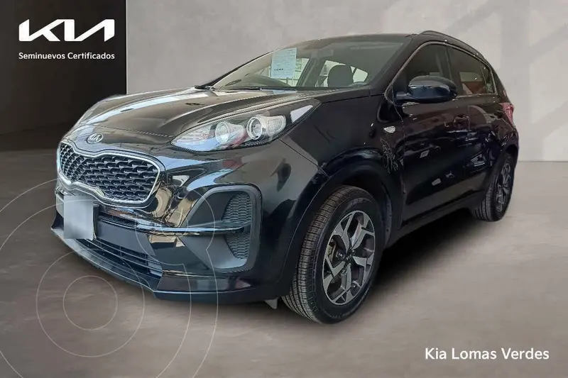 Foto Kia Sportage LX 2.0L Aut usado (2021) color Negro financiado en mensualidades(enganche $86,000 mensualidades desde $7,639)