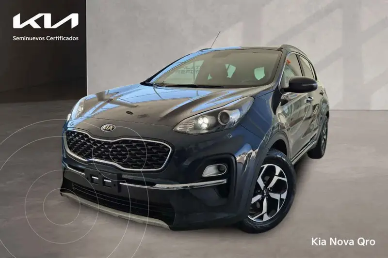Foto Kia Sportage 2.0L EX usado (2022) color Gris financiado en mensualidades(enganche $102,188 mensualidades desde $8,772)