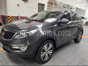 foto Kia Sportage 5P EX PACK TA A/AC AUT. PIEL CAMARA REVERSA QCP G usado (2016) color Plata precio $283,000
